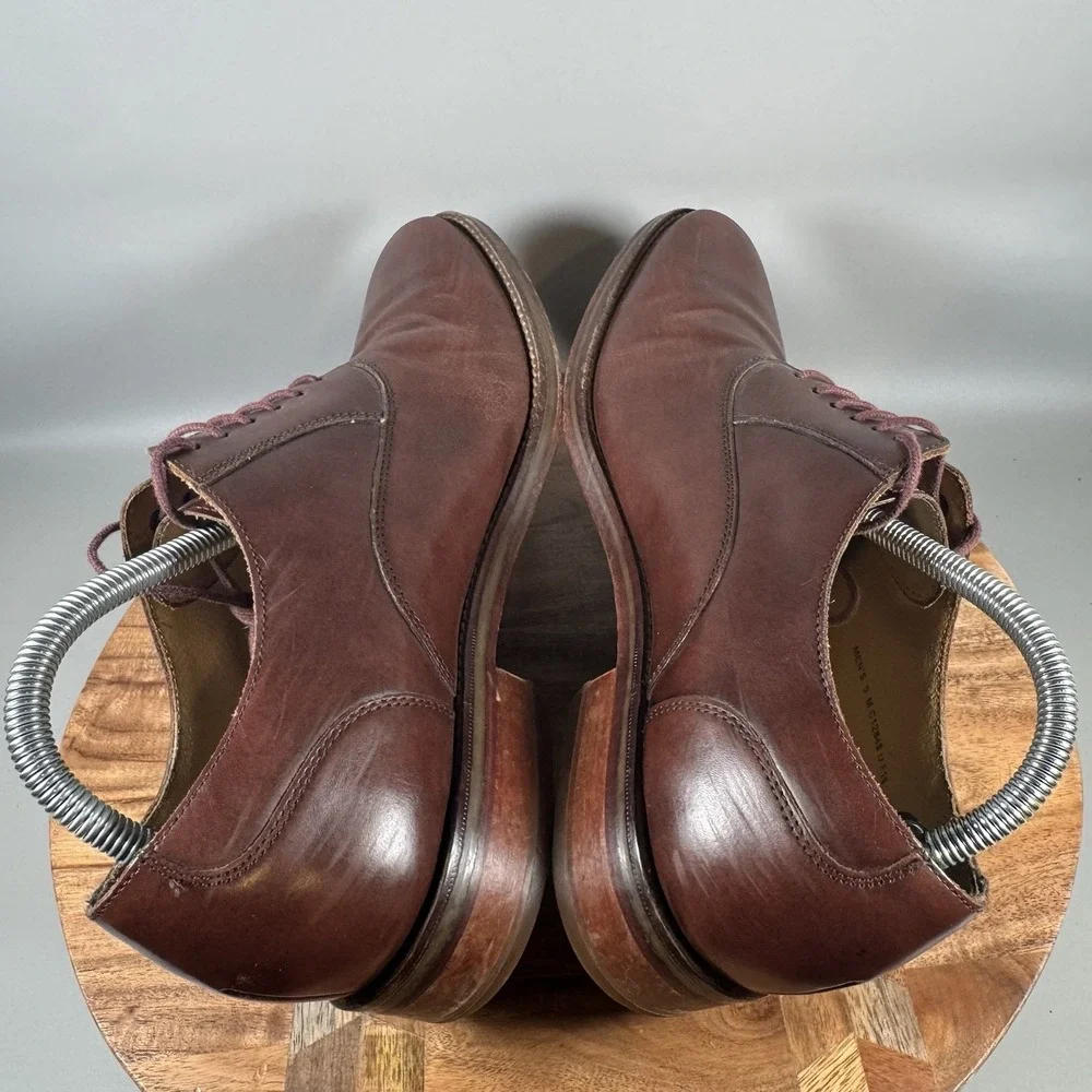 Cole Haan Grand OS Mens Brown Leather Shoes Oxford Sz US‎ 9 M C12848